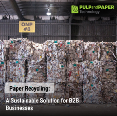 Recycled paper and printing options for businesses