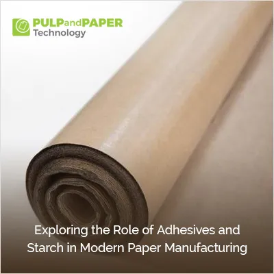 Adhesives and Starch in Modern Paper