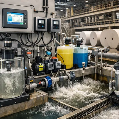 Water Quality Monitoring and Chemical Control in Paper Mills
