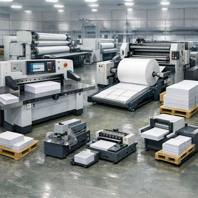 Industrial Paper Cutting Machines and Finishing Tools