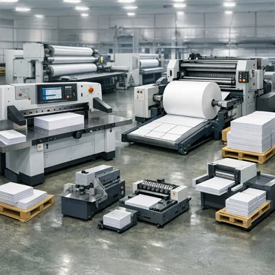 Industrial Paper Cutting Machines and Finishing Tools
