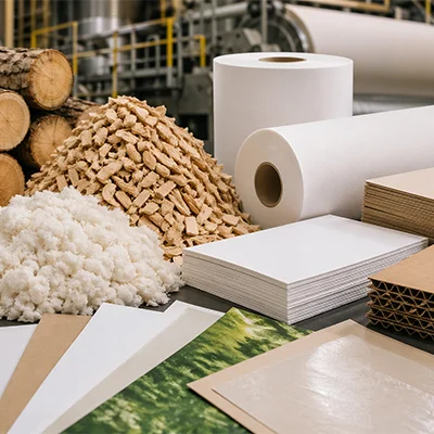 Paper Types and Quality from Chemical Pulping Processes
