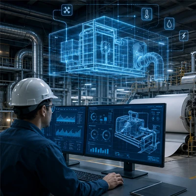 How Digital Twin Technology Is Revolutionizing Air Handling Systems in Smart Paper Mills
