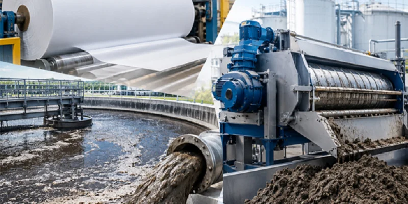 Paper Mill Sludge Treatment and Dewatering: Technologies, Equipment and Management Solutions