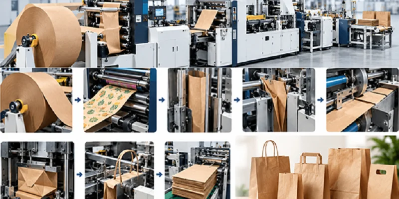 Paper Bag Machines: How They Transform Kraft Rolls into Finished Bags