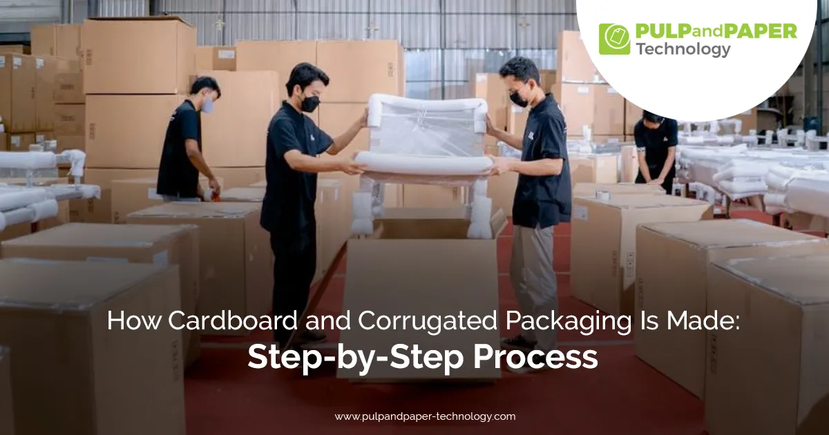 How Cardboard & Corrugated Packaging Is Made: Step-by-Step