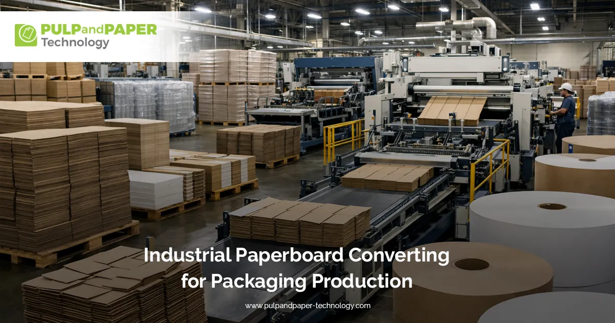 Paper Converting Box Industrial Paperboard Converting for Packaging