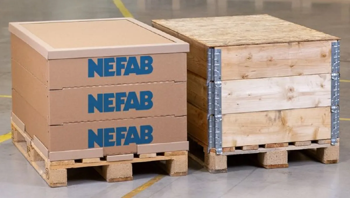 Prepak Edge Nefab EdgePak Collar: Advanced Industrial Packaging Solution