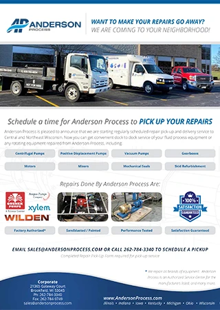 Repair Pickup and Delivery