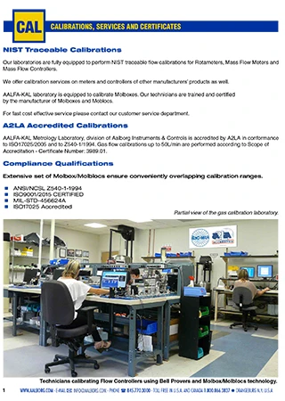 CALIBRATIONS,SERVICES AND CERTIFICATES