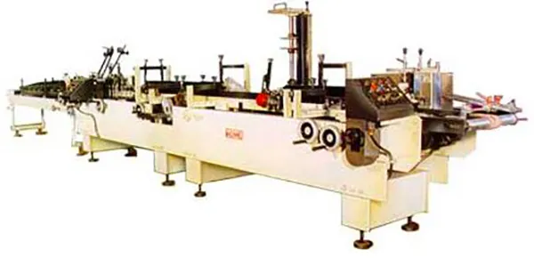 CARTON FOLDER AND GLUER MACHINE