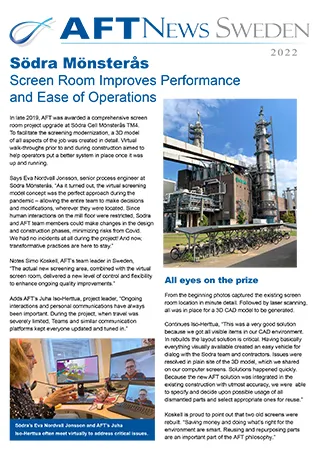 S?dra M?nster?s Screen Room Improves Performance and Ease of Operations