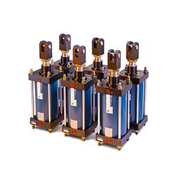 EXTRA-STRONG PNEUMATIC CYLINDERS, HEAVY-DUTY SERIES