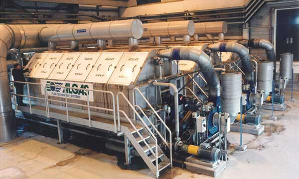 ALGAS Microfilters replace effluent settling basins