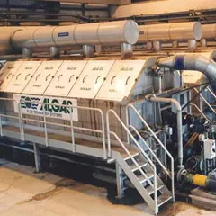 ALGAS Microfilters replace effluent settling basins
