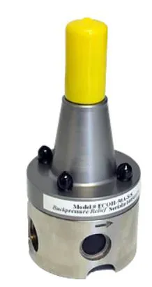 Back Pressure Valve