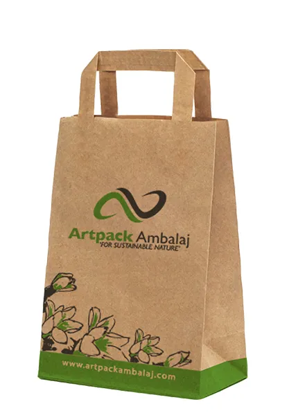 INTERNAL FLAT HANDLE PAPER CARRIER BAGS