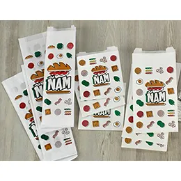 PAPER BAGS FOR SANDWICH