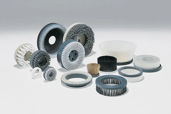 Special disc brushes