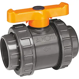 Double Union Pvc Ball Valve