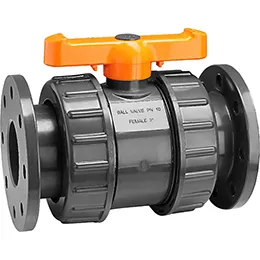 Flanged Pvc Ball Valve