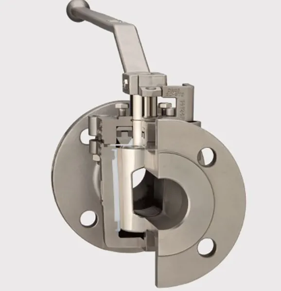 Two way plug valve