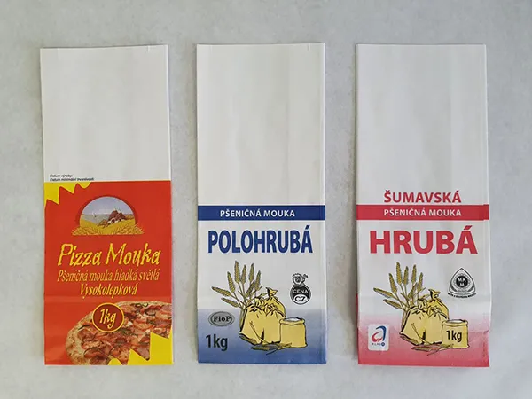 Rectangular bottom bags