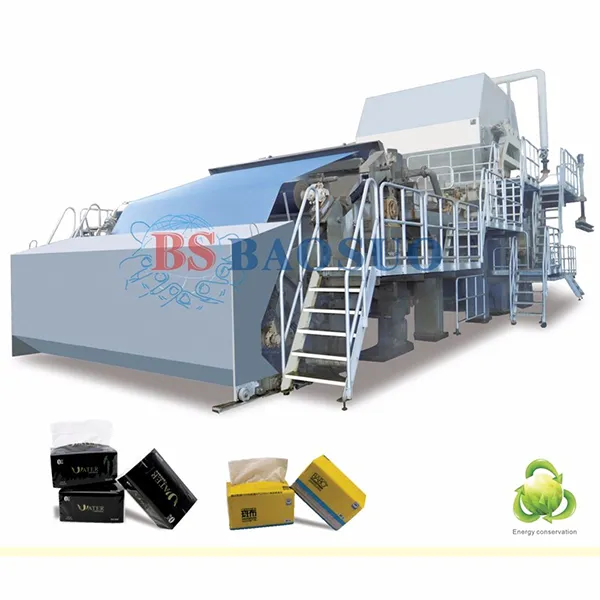 1100m per min Crescent Former Tissue Machine