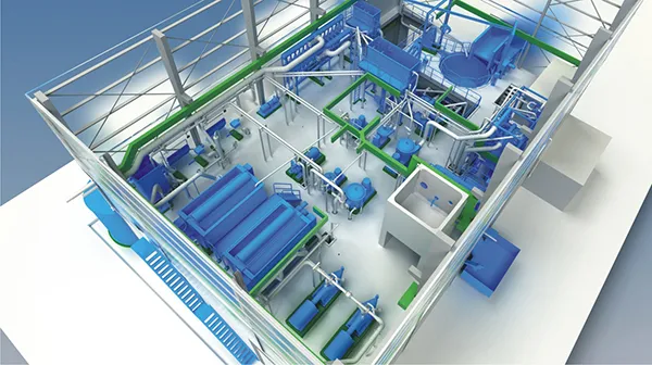 STOCK PREPARATION LINE – TURBOSTOCK