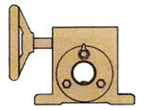 Bow Angle Adjusting Bow Roll Gearbox