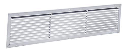 Air inlet and outlet grilles aluminium