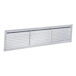 Air inlet and outlet grilles aluminium