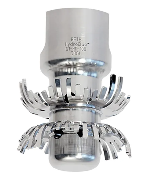 HydroClaw Clog-resistant Tank Washing Nozzles
