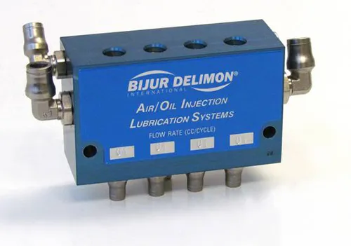 Air-Oil Injector Block