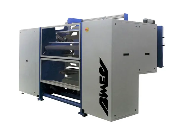 DUAL SPINDLE SLITTER REWINDER STB 550