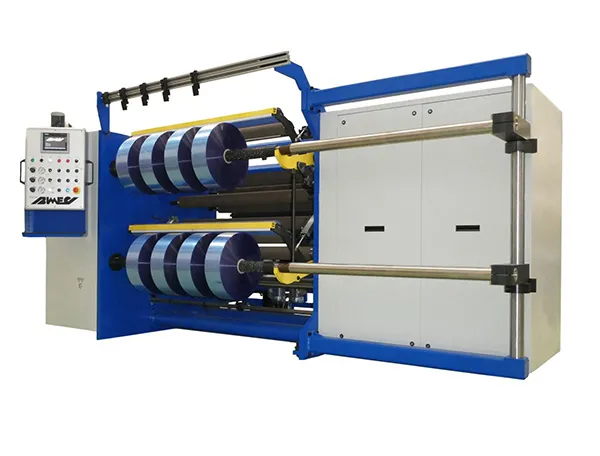 DUAL SPINDLE SLITTER REWINDER STB 560
