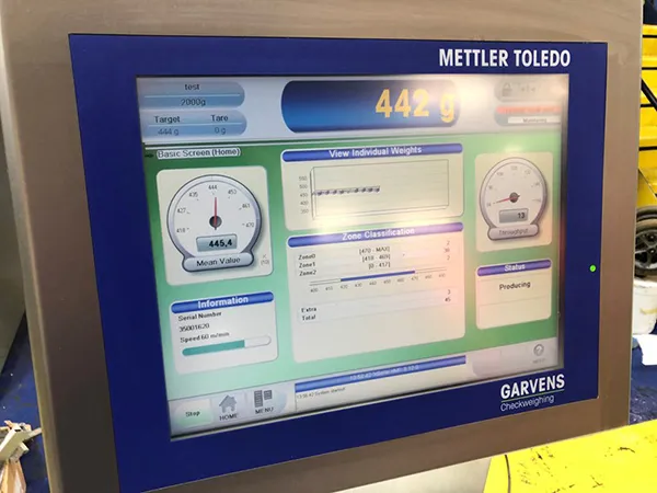 METTLER TOLEDO GARVENS CHECKWEIGHING