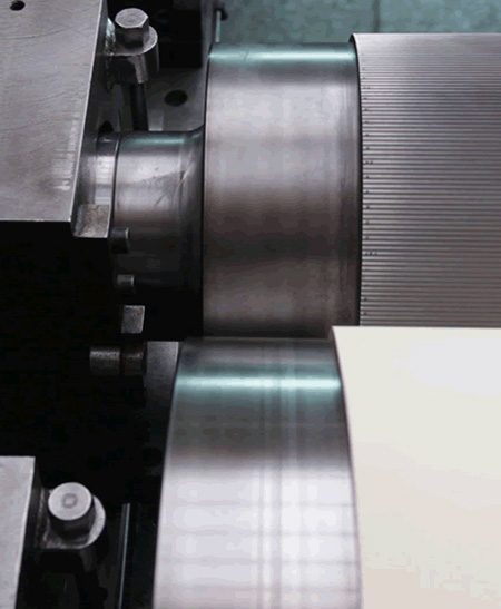 Chrome Plated Corrugated Roll