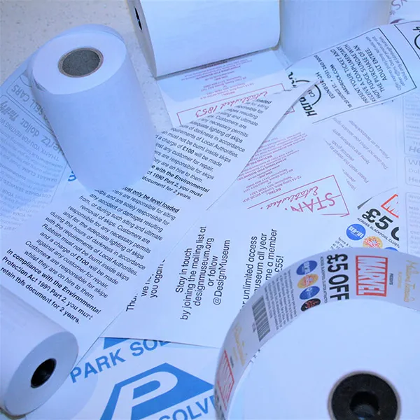 BESPOKE PRINTED PAPER ROLLS