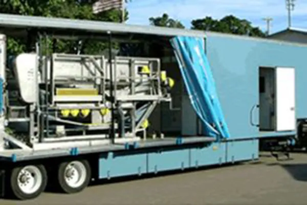 Enclosed Mobile Belt Filter Press System