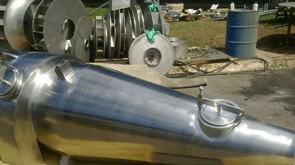 Cyclones or Centrifugal Collectors