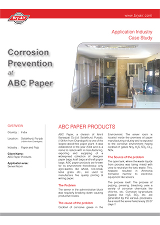 Corrosion Prevention at ABC Paper
