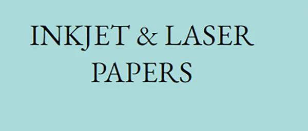 INKJET & LASER PAPERS