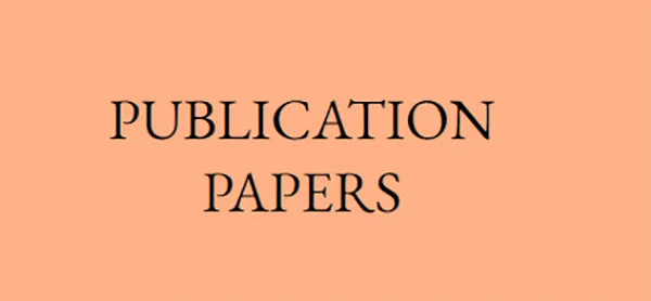 PUBLICATION PAPERS