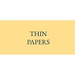 THIN PAPERS