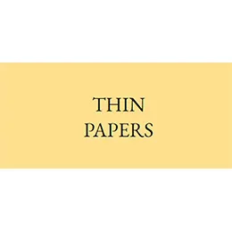 THIN PAPERS