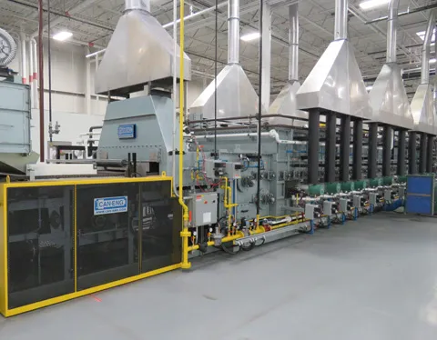 CONTINUOUS MESH BELT ATMOSPHERE FURNACE SYSTEMS