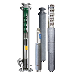 BOOSTERS AND COOLING SHROUDS SUBMERSIBLE ELECTRIC PUMPS