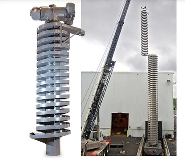 Vibrating Spiral Elevators