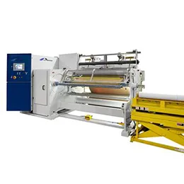 model 324 cantilevered turret slitter rewinder